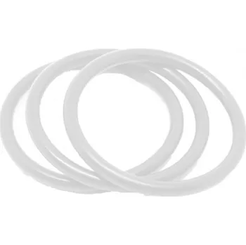 Bytový textil Orion 832801 záclonový kroužek 10 ks bílý