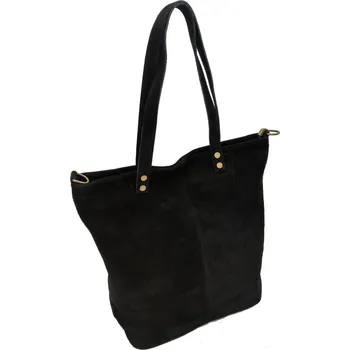 Kabelka Dámská kožená kabelka DONATELLA 711219 Barva: Černá