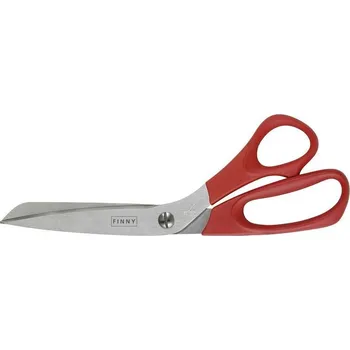 Krejčovské nůžky Nůžky rovné-plast.rukojeť (červené); Kretzer Solingen FINNY