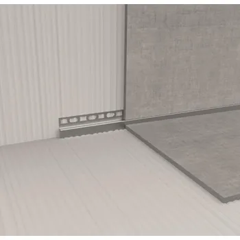 Stavební profil GPS4/DX/10 - profil ke sklu pravý, délka 148 cm, nerez ocel broušená 31775