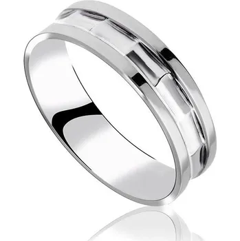 Souprava šperků MPM Snubní ocelový prsten z chirurgické oceli Wedding ring 5887 - size 56