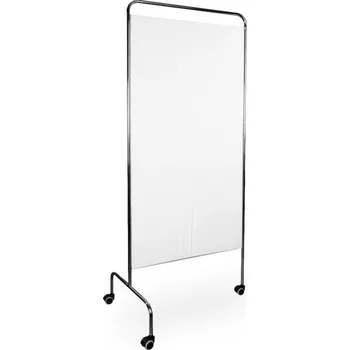 Paraván PARAVÁN ZDRAVOTNICKÝ - ZÁSTĚNA CHROMOVÁ I Barva: Bílá