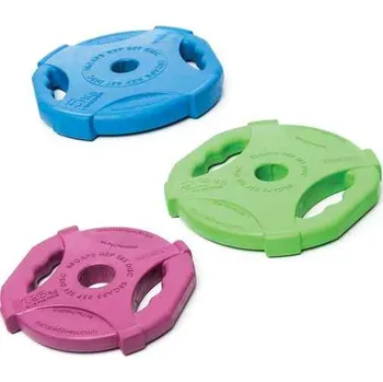 Escape Fitness Náhradní pogumované kotouče k nakládací čince Escape – 10 kg