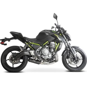 Výfuk pro motocykl Laděný výfuk SPEEDPRO COBRA Full Systém Svody + koncovka SPX black underengine Kawasaki z 650 2017-, skladem