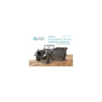 Plastikový model 1/35 LE.GL.PKW Kfz.1-Kfz.4 3D-Print Interior (ICM)