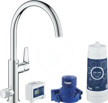 Vodovodní baterie GROHE Blue Pure Set BauCurve s filtrací 30385000 chrom