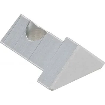 Stavební profil FMBC/8 - ukončení profilu, hliník stříbro leštěné 93046