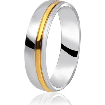 Souprava šperků MPM Snubní ocelový prsten z chirurgické oceli Wedding ring 70130 B - size 68