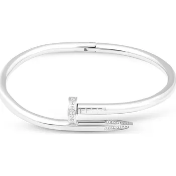 Náramek biju Náramek z chirurgické oceli hřebík se zirkony 1817