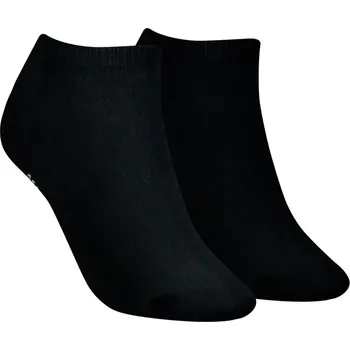 Dámské ponožky TOMMY HILFIGER Black 2-Pack ponožky 39-42 EU Černá