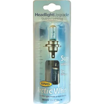 Autožárovka RING AUTOŽÁROVKA ARCTIC WHITE H4