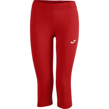 Dámské legíny Dámské elastické 3/4 JOMA Olimpia Velikost: 4XS/3XS, Barva: červená