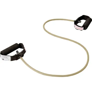 Cvičební guma Sanctband Tubing s madly, mocca, super silná