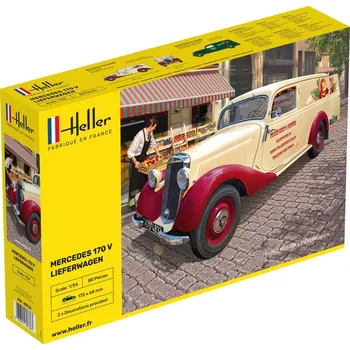 Plastikový model Heller 1/24 MB 170 Lieferwagen