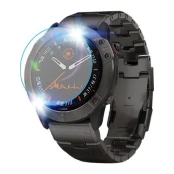 Chytré hodinky Tvrzené a ochranné sklo pro chytré hodinky Garmin Fenix 6 / 6 PRO (Ochrana displeje pro Garmin Fenix 6 / 6 PRO)