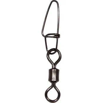 Pevnostní obratlík s karabinou Hell-Cat Heavy Swivel with Hook Snap Varianta: 1/0 (54kg) 4ks