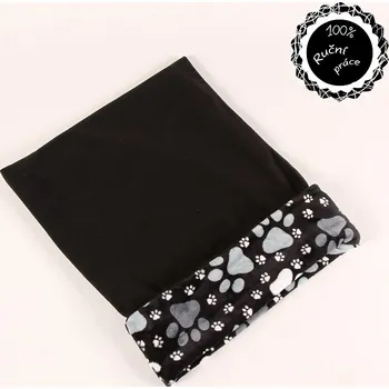 Pelíšek pro psa Tulipytlík pro psy 3v1 tlapky Smarti Fashion (Ručně šitý tulipytlík pro psy 3v1 Smarti Fasion)