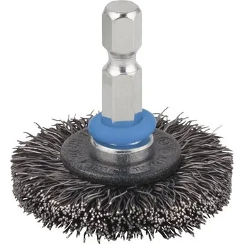 Brusný kotouč Kartáč drátěný do vrtačky kotouč 100mm, stopka 6mm