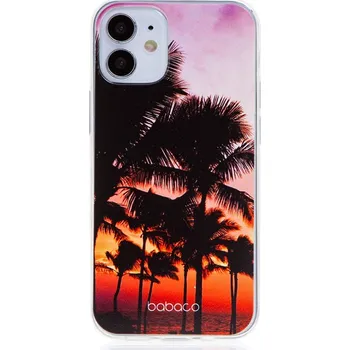 Pouzdro na mobilní telefon Kryt BABACO pro Apple iPhone 12 mini - gumový - paradise