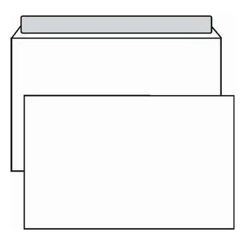 Obálka Obálka C5, 162x229, 80g, krycí páska, 10ks