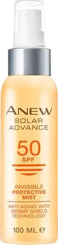 Přípravek na opalování AVON Anew Solar Advance ochranný pleťový sprej SPF 50 100 ml