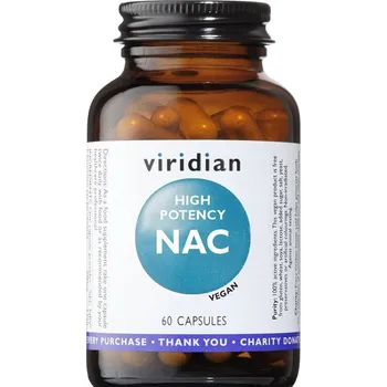 Viridian High Potency NAC 60 cps.