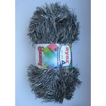 Příze Příze Yumos 1000-1217 melír šedočerná Ayaz