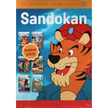 DVD film Sandokan (animovaný) kolekce (6 DVD) (papírový obal)
