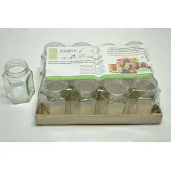 Zavařovací sklenice Sklenice zavařovací 116ml - 12ks, ŠESTIHRAN-kořenka-TO48