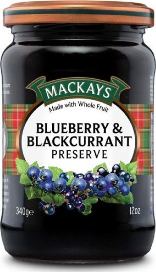 Mackays Blueberry And Blackcurrant Preserve G Od K Zbozi Cz