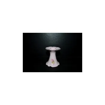 Svícen Leander Loučky Svícen Felicie 06, růžový porcelán 11cm.