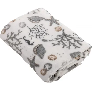 Dětská deka JAN peří Dětská hřejivá deka Mikro do kočárku nebo na postel- moře - Dětská hřejivá deka Mikro 75x100 cm - moře