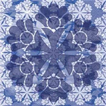 Papírový ubrousek Dezertní třívrstvé ubrousky Batik, 20 ks - 33*33 cm