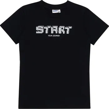 Chlapecké tričko Chlapecké triko - Winkiki WTB 11986, černá Barva: Černá, Velikost: 158