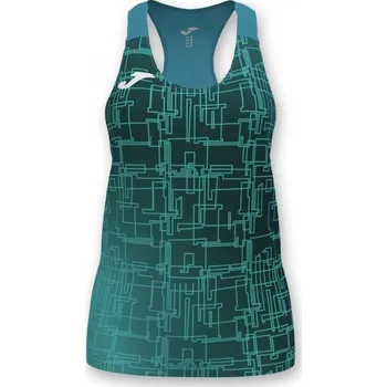 Dámské tričko Dámské tílko na běhání JOMA Elite VIII Velikost: 2XS, Barva: tyrkysová