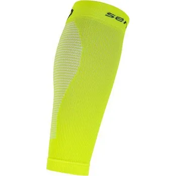 Cyklistické oblečení NÁVLEKY COMPRESS kompresní návleky Sensor 43-46 žlutá
