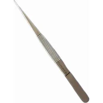 Péče o řasy a obočí Pinzeta špičatá technická s vroubky 8,5 cm