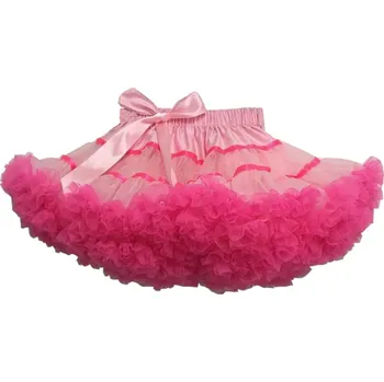 Dívčí sukně Dětská sukně TUTU PETTI Extra objem 1-3 roky růžová zmrzlina