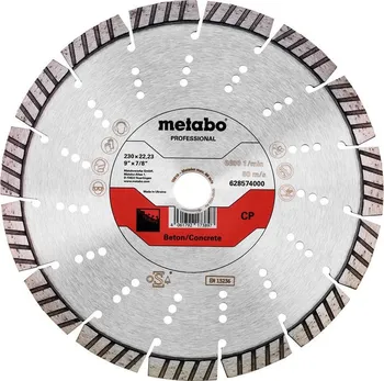 Řezný kotouč Metabo Professional 628574000 230 mm