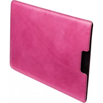 Pouzdro na mobilní telefon Kožený obal na MacBook 12" růžová