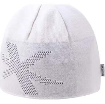 Čepice Kama pletená Merino čepice A161 100 - bílá UNI