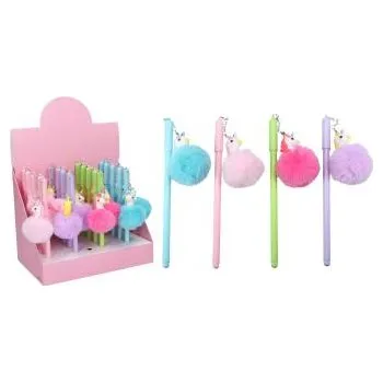 Pero s ozdobou gelové Jednorožec Barvy: modrá