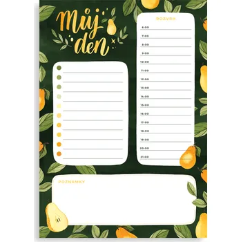 Kalendář Chaukiss Denní plánovač - Můj den