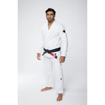 BJJ gi kimono Kingz The One WHITE + bílý pásek Velikost: A4