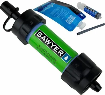 Cestovní filtr na vodu Sawyer SP128 Mini Filter zelený