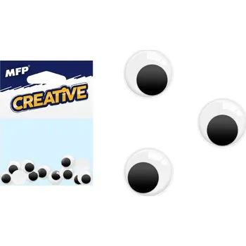 MFP 1031734 pohyblivé oči 1,5 cm 12 ks