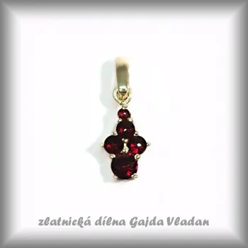 Přívěsek bílé zlato