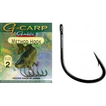 Rybářský háček Gamakatsu G-CARP METHOD HOOK Velikost háčku: 2 Získejte slevu -5% za registraci v e-shopu