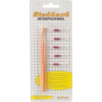 Zubní kartáček Stoddard UK Stoddard mezizubní kartáčky 3 WAY (červené) 0,90 mm, 5ks