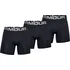Boxerky Under Armour Charged Cotton 3IN 3-pack černé L